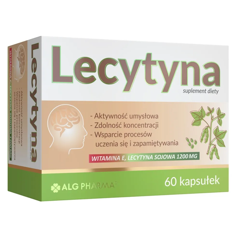 Alg Pharma Lecytyna, kapsułki miękkie, 60 szt.