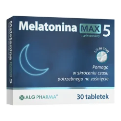 Alg Pharma Melatonina Max 5, tabletki, 30 szt.