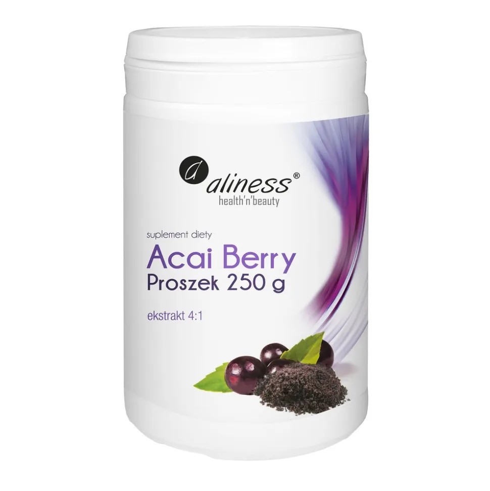 Aliness Acai Berry, proszek, 250 g