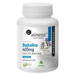 Aliness Bajkalina 400 mg, kapsułki, 100 szt.