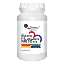 Aliness Diosmina Mikronizowana Plus 500 mg, tabletki, 100 szt.