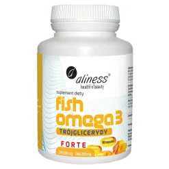 Aliness Fish Omega 3 Forte Trójglicerydy, kapsułki miękkie, 60 szt.