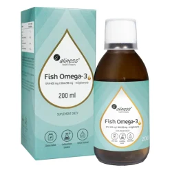 Aliness Fish Omega 3 Trójglicerydy, płyn, 200 ml
