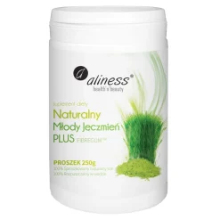 Aliness Naturalny Młody Jęczmień Plus Fibregum, proszek, 250 g