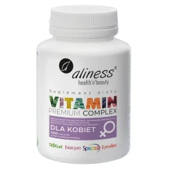 Aliness Vitamin Premium Complex dla kobiet, tabletki, 120 szt.