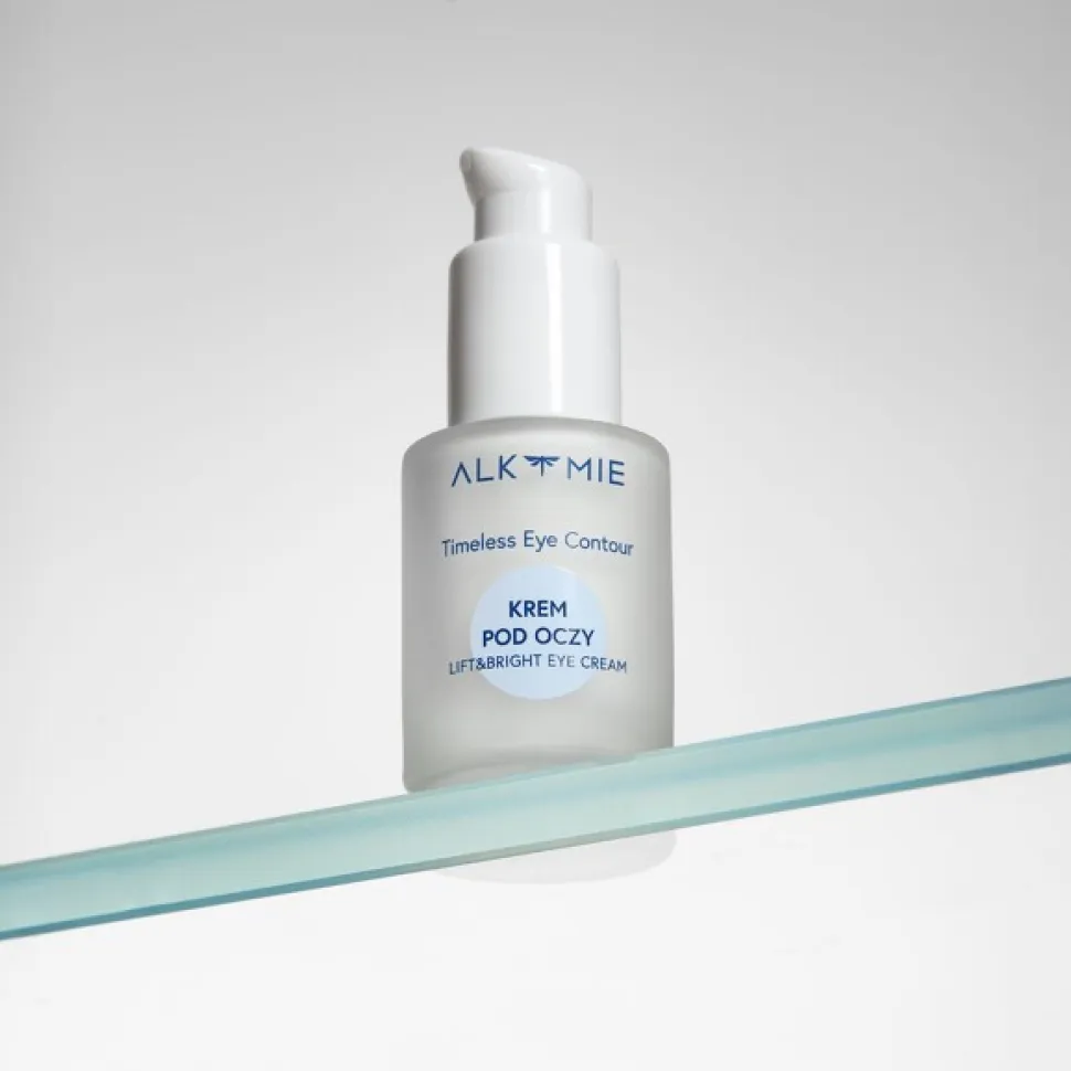 Alkmie Timeless Eye Contour, krem pod oczy z luteiną, 15 ml