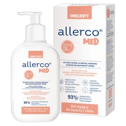 Allerco, żel myjący do twarzy i ciała, 200 ml