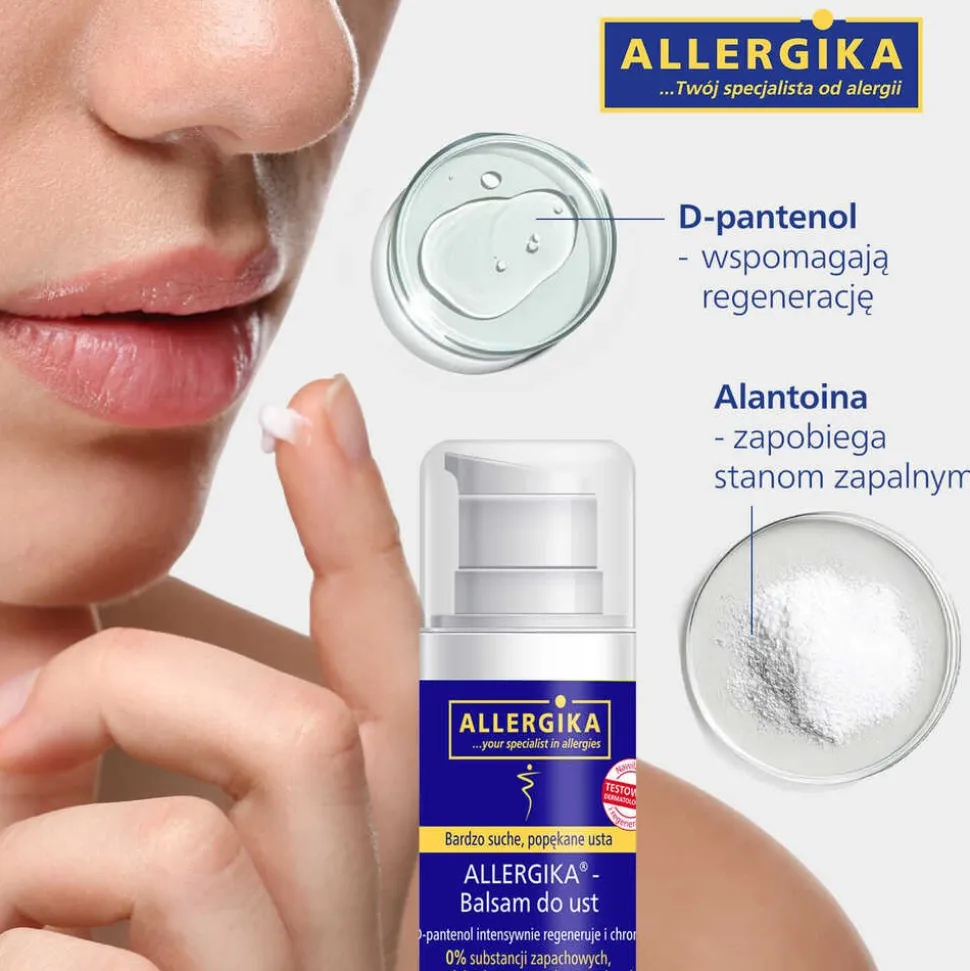 Allergika, balsam do ust, 15 ml
