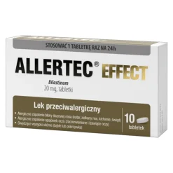 Allertec Effect, 20 mg, tabl., 10 szt