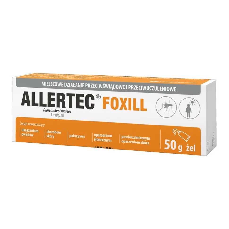 Allertec Foxill, 1 mg/g, żel, 30 g