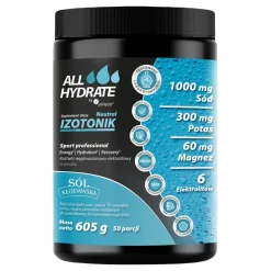 ALLHydrate Izotonik Neutral, proszek, smak neutralny, 605 g