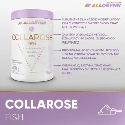 Allnutrition ALLDEYNN CollaRose, proszek, smak raspberry-wild strawberry, 300 g