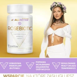 Allnutrition, ALLDEYNN Rosebiotic, pastylki do ssania, 30 szt.