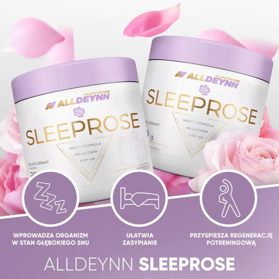Allnutrition, ALLDEYNN SleepRose, tropical-orange, proszek, 280 g