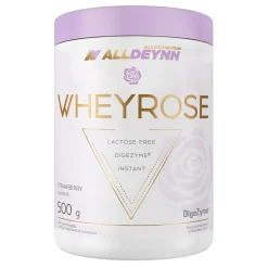 Allnutrition Alldeynn WheyRose, proszek, smak truskawkowy, 500 g