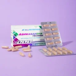 Allnutrition Ashwagandha+guarana, kapsułki, 30 szt.