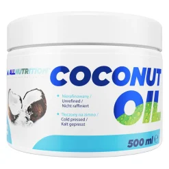 Allnutrition Coconut Oil Unrefined, olej kokosowy nierafinowany, 500 ml