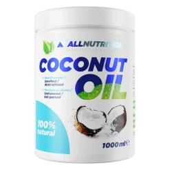 Allnutrition Coconut Oil Unrefined, olej kokosowy nierafinowany, 1000 ml