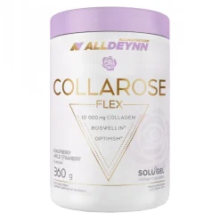 Allnutrition CollaRose Flex, proszek, smak malina-poziomka, 360 g