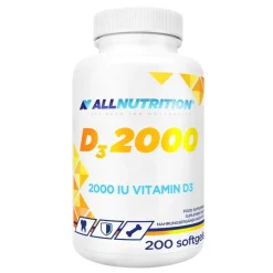 Allnutrition D3 2000, kapsułki, 200 szt.