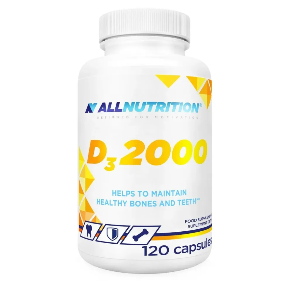 Allnutrition D3 2000, kapsułki, 120 szt.