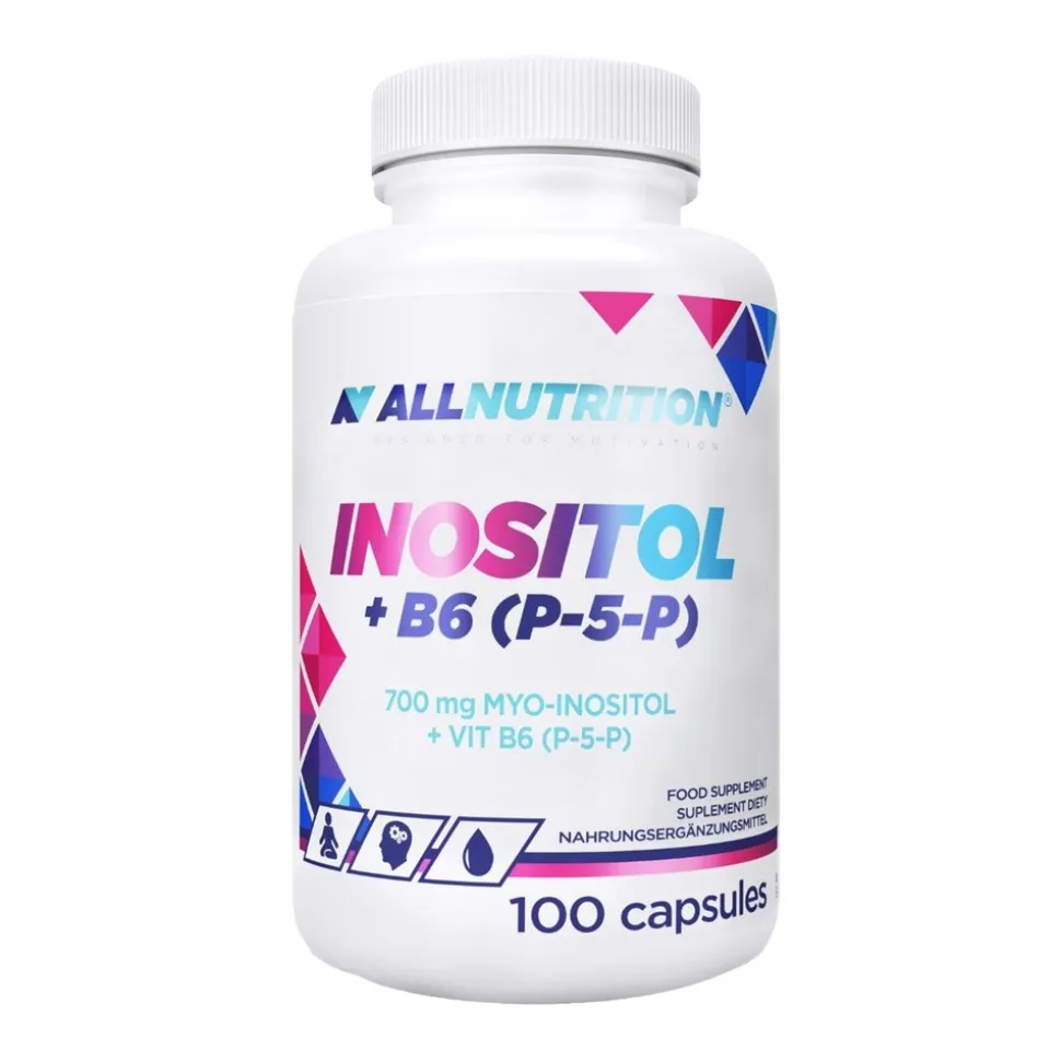 Allnutrition Inositol + B6 (P-5-P), kapsułki, 100 szt.