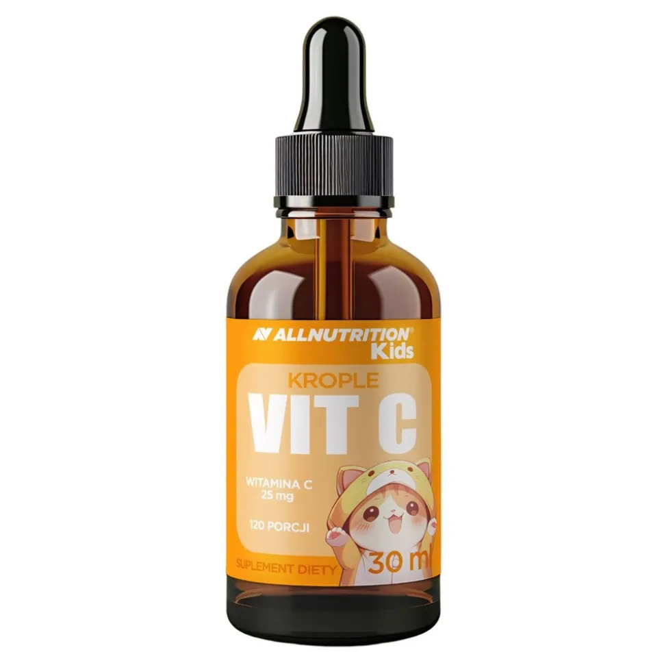 Allnutrition Kids Vit C, krople, 30 ml