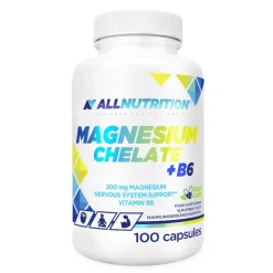 Allnutrition Magnesium Chelate + B6, kapsułki,100 szt.