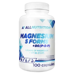 Allnutrition Magnesium 5 Forms+B6 (P-5-P), kapsułki, 100 szt.