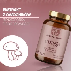 Allnutrition Mushrooms Chaga, kapsułki, 60 szt.