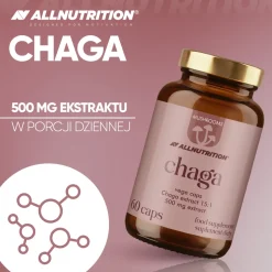 Allnutrition Mushrooms Chaga, kapsułki, 60 szt.