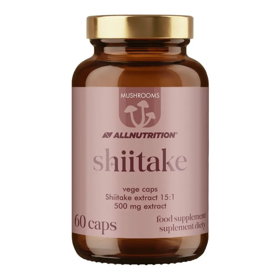 Allnutrition Mushrooms Shiitake, kapsułki, 60 szt.