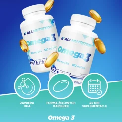 Allnutrition Omega 3, kapsułki, 90 szt.