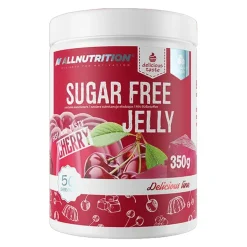 Allnutrition Sugar Free Jelly, galaretka bez dodatku cukru, proszek o smaku wiśni, 350 g