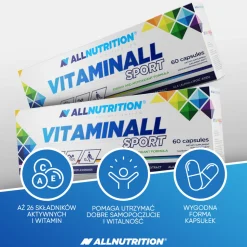 Allnutrition Vitaminall Sport, kapsułki, 60 szt.