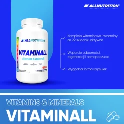 Allnutrition Vitaminall vitamins & minerals, kapsułki, 120 szt.