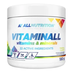 Allnutrition Vitaminall Vitamins & Minerals, proszek, smak tropikalny, 180 g
