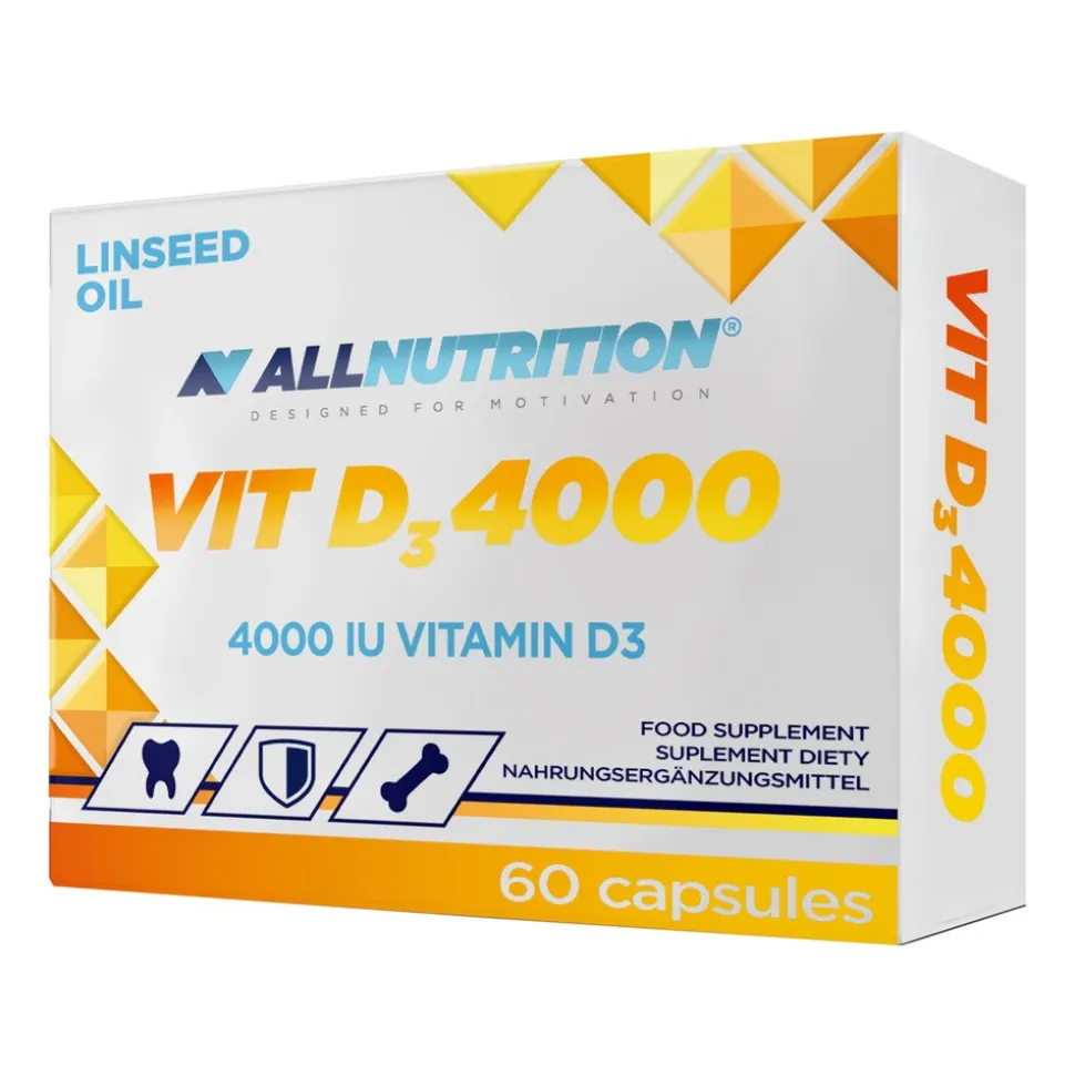 Allnutrition Vit D3 4000, kapsułki, 60 szt.