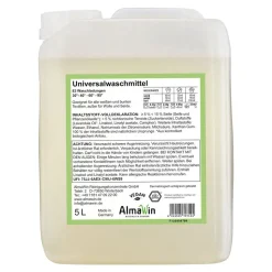 AlmaWin, uniwersalny płyn do prania, ekologiczny, Lawenda, 5 l