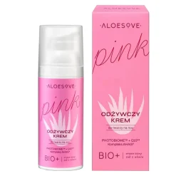 Aloesove Pink, krem odżywczy do twarzy na noc, 50 ml