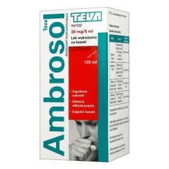 Ambrosol (30 mg/5 ml), syrop, 120 ml