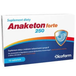 Anaketon Forte 250, tabletki, 10 szt.