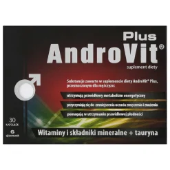 Androvit Plus, kapsułki żelatynowe miękkie, 30 szt.