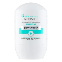 Anida Medisoft Sensitive, dezodorant mineralny, roll-on, 50 ml