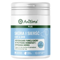AniForte Skóra i sierść, tabletki dla psów, 90 szt.