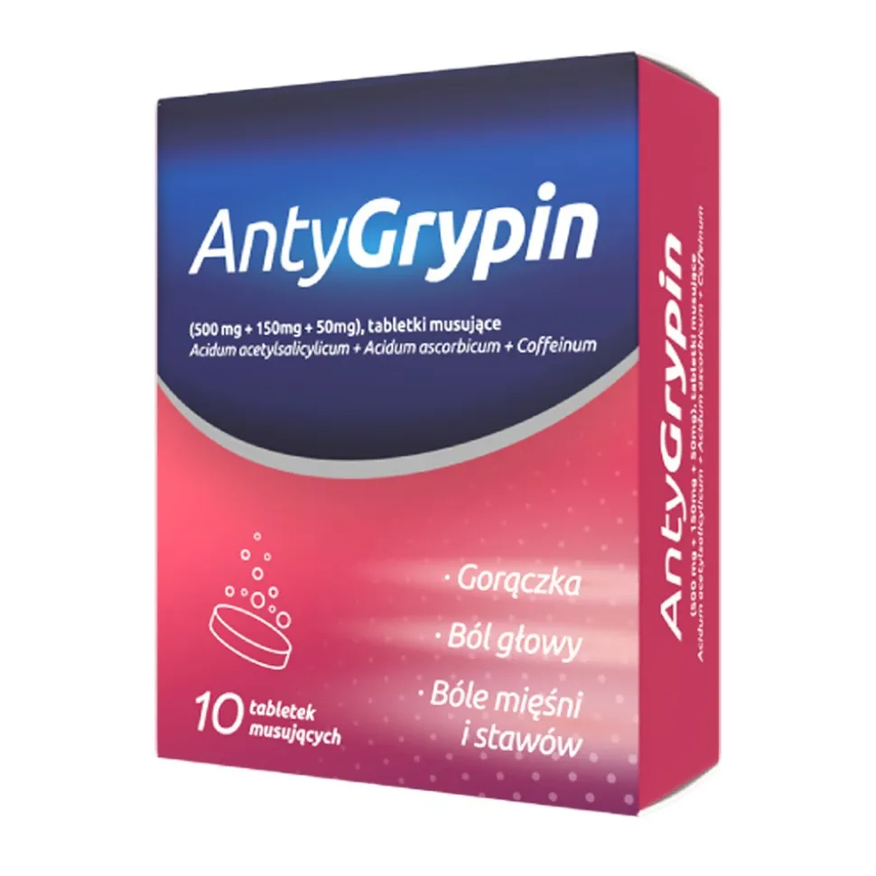 AntyGrypin, tabletki musujące, 10 szt.