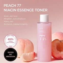 Anua Peach 77% Niacin Essence Toner, tonik do twarzy, 250 ml
