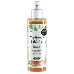 Anwen Brzoskwinia i Kolendra, delikatny szampon, 200 ml