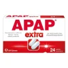 Apap Extra, 500 mg + 65 mg, tabletki powlekane, 24 szt.