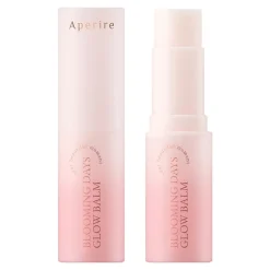 Aperire Blooming Days Glow Balm, balsam rozświetlający, sztyft, 9,5 g